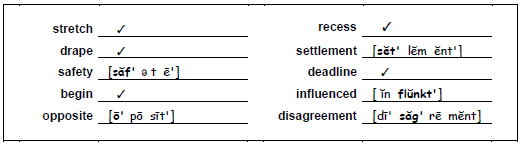 annotated list of words